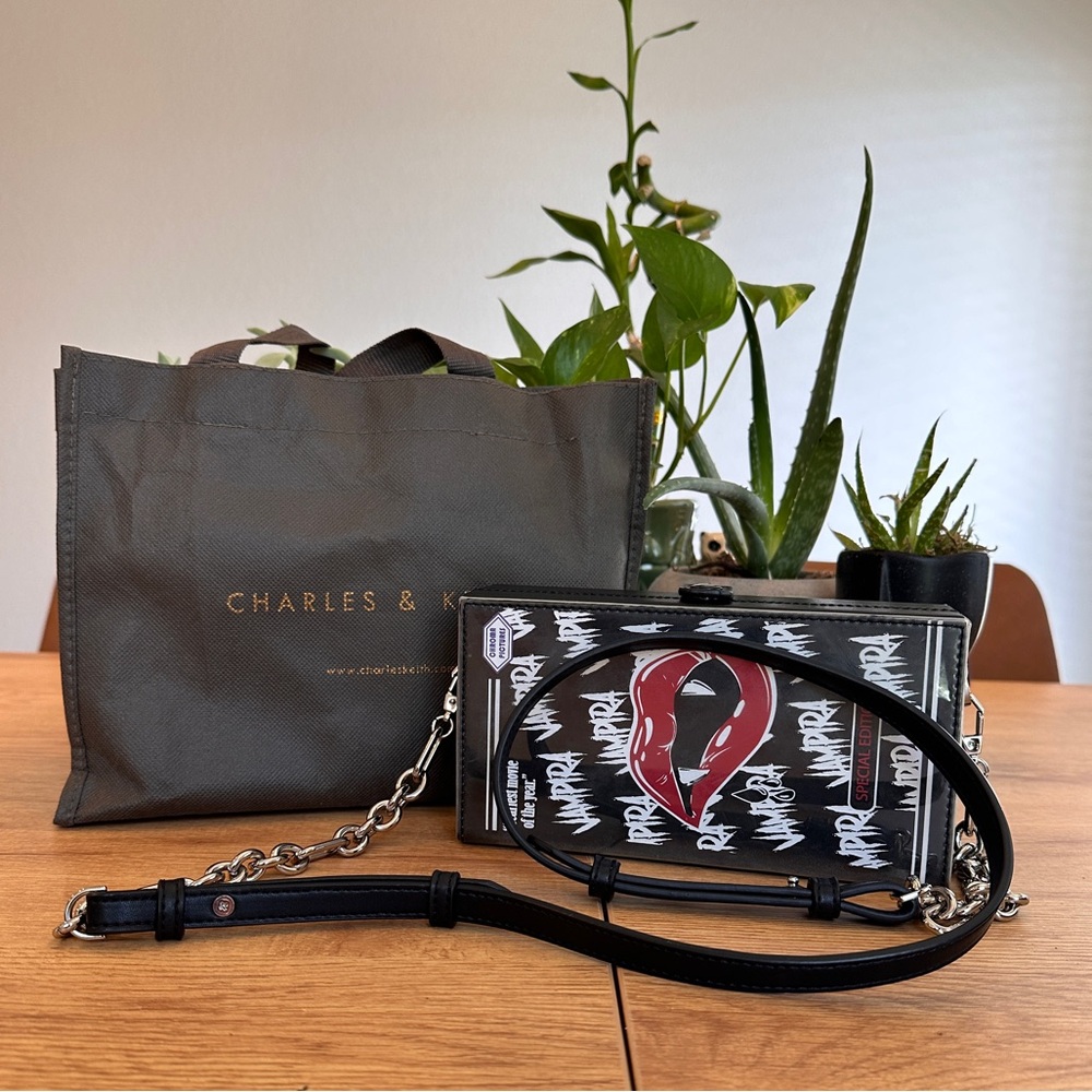 Charles & Keith VHS Case Inspired Clutch